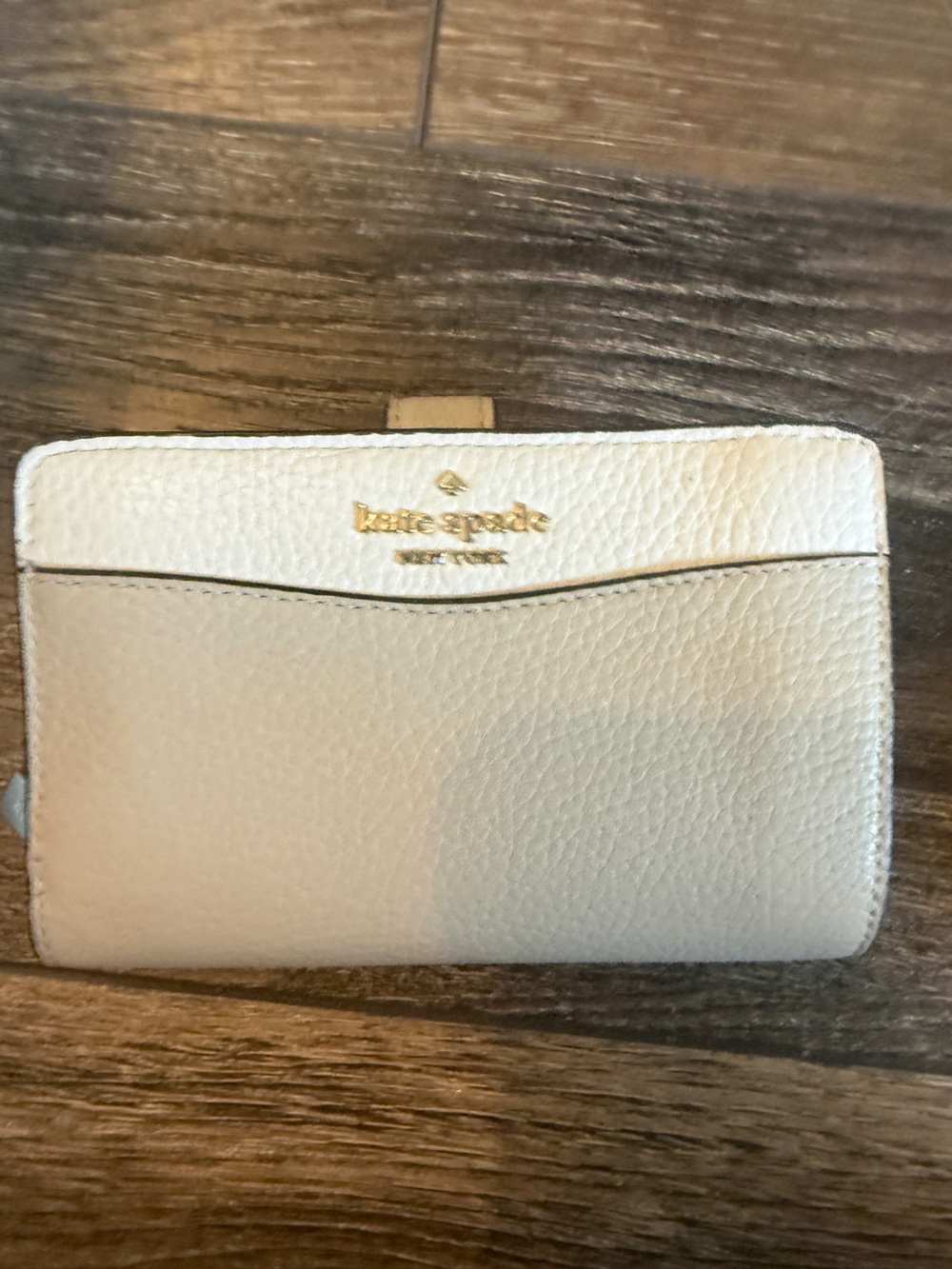 Kate Spade Wallet Cream and Beige